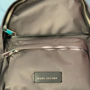 Marc Jacobs Varsity Nylon Backpack- Dark Grey